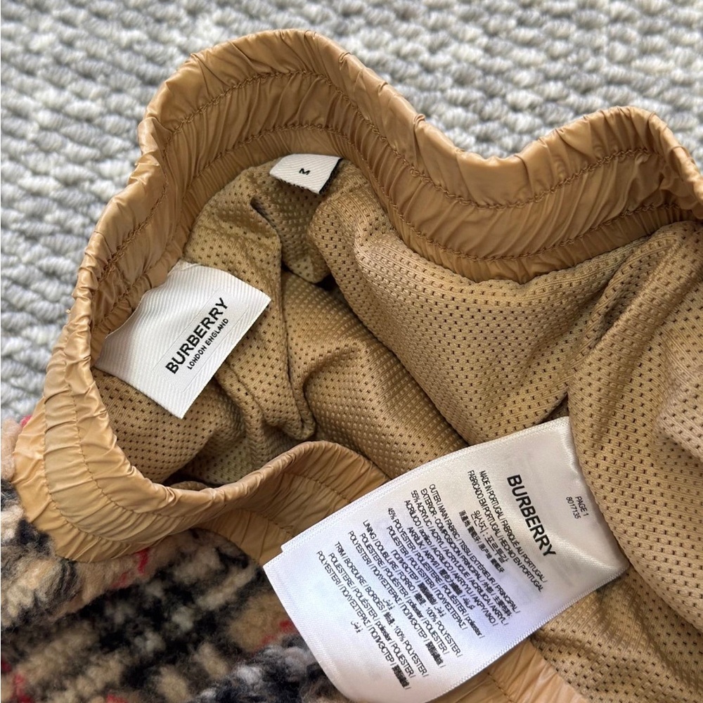 Burberry Tan and Black Plaid Men's Shorts - Picture 6 of 6